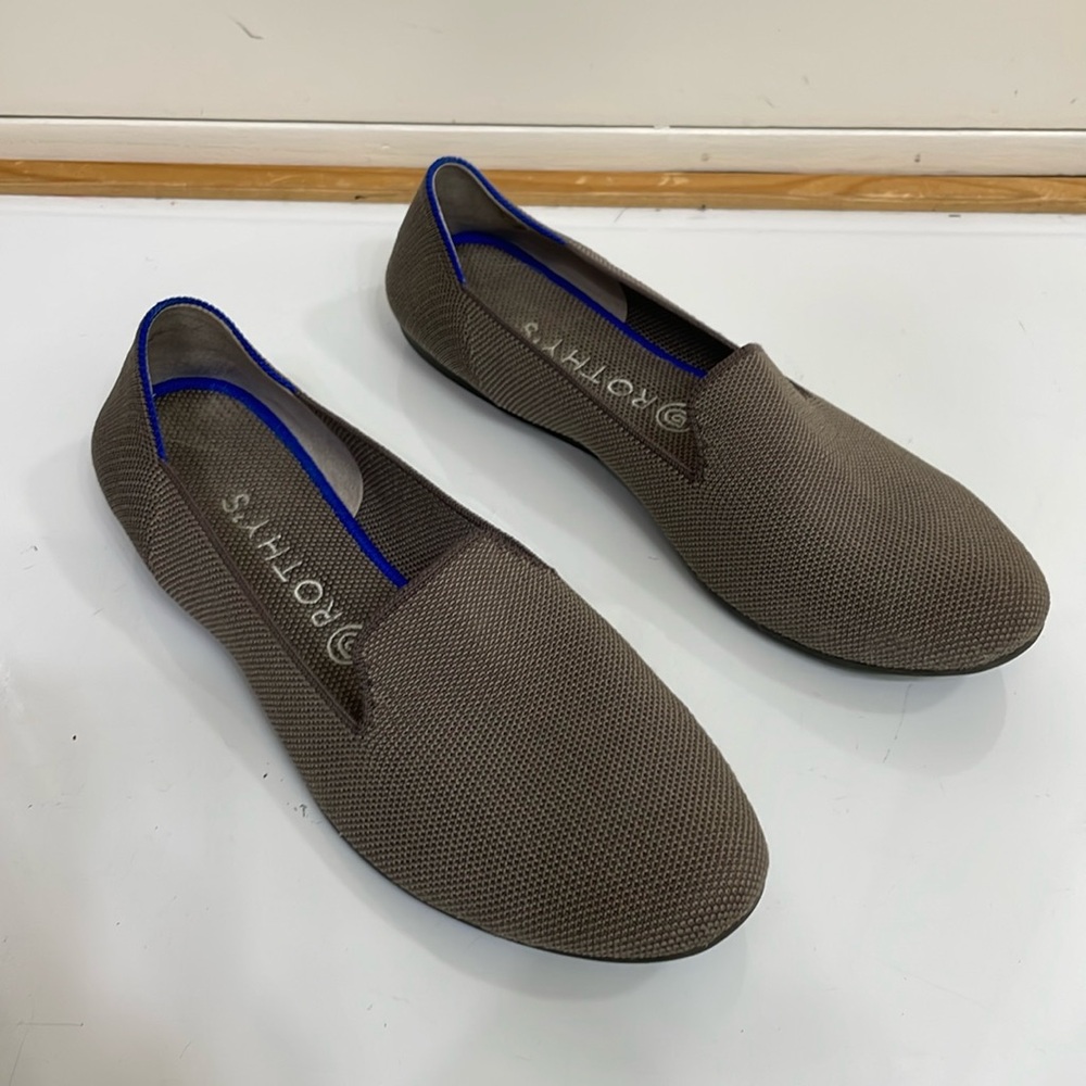 Rothy's - The Loafer Flats Shoes - Mocha - Women's Size 10